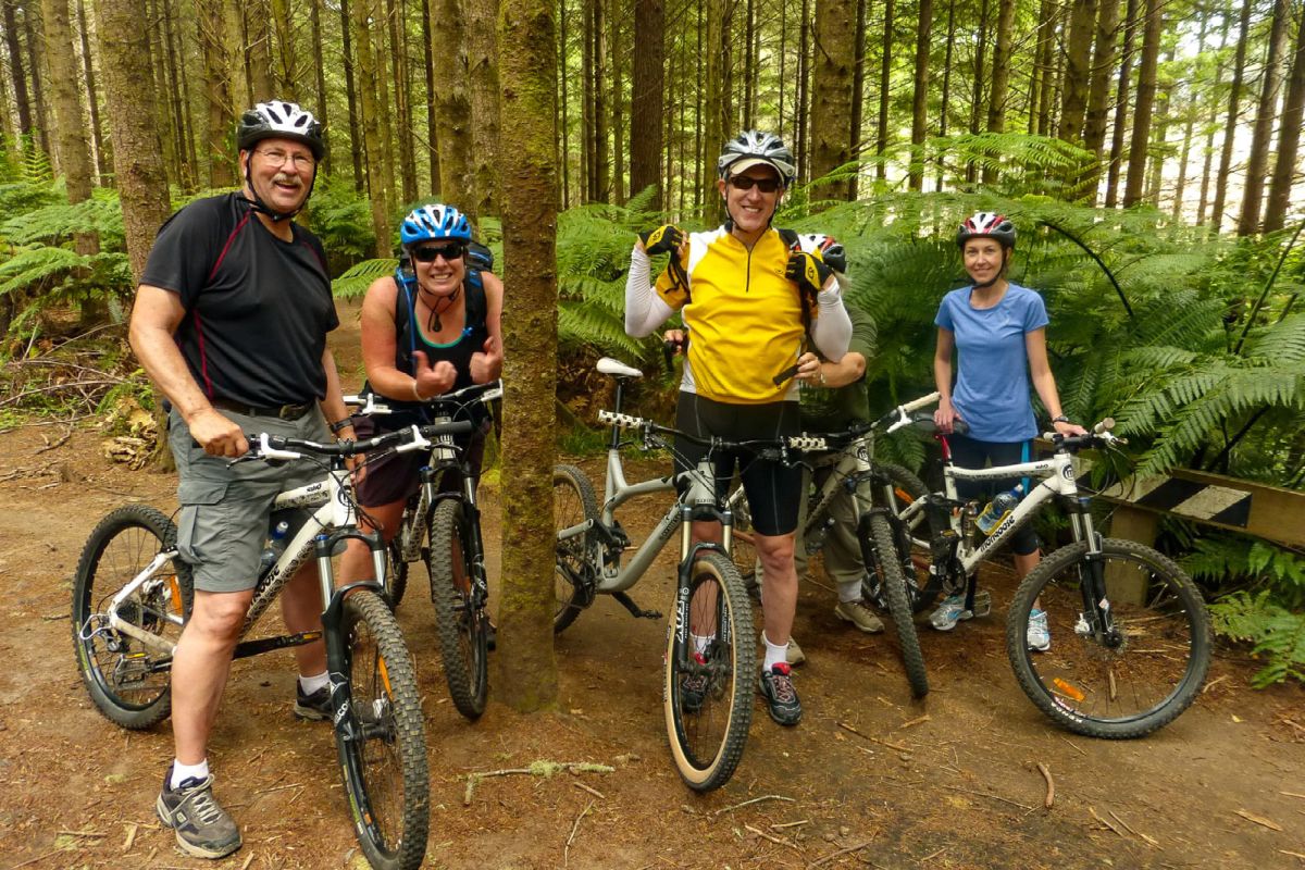 Biking McLeans Island