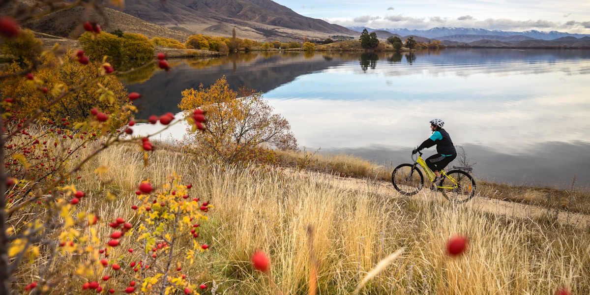 Hike Haast Pass and bike Hawea River Track
