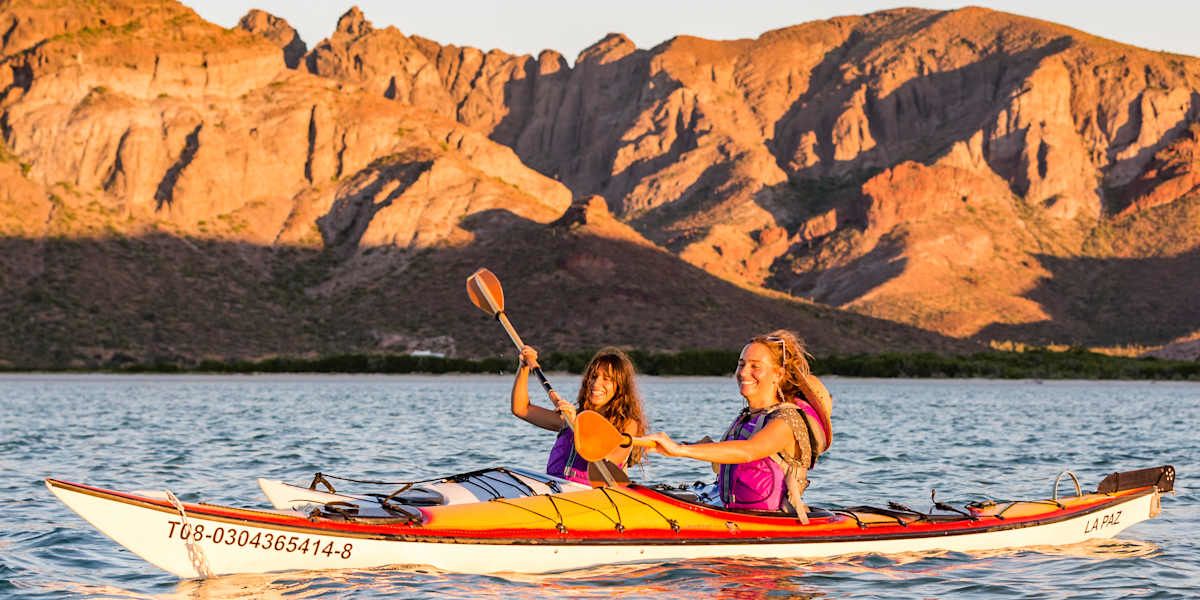 Sea of Cortez & Camp Cecil - kayaking, snorkeling and paddle-boarding