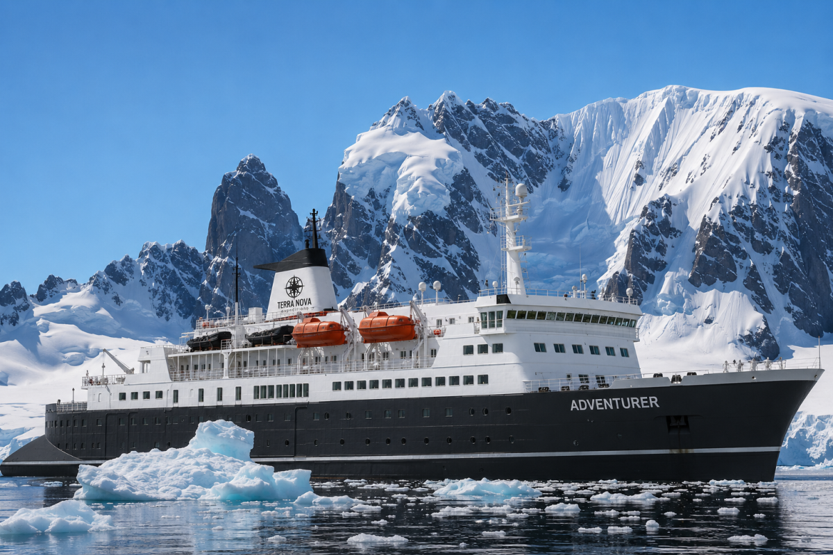 Spirit of Terra Nova onboard Terra Nova Adventurer