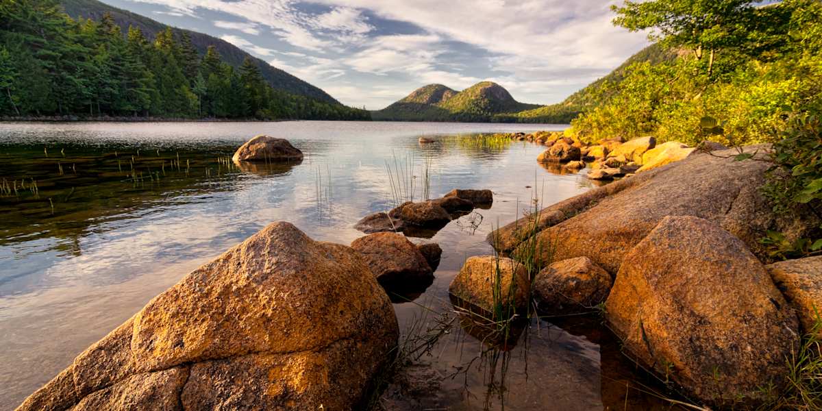 Journey to Acadia, lunch at Jordan Pond, and walk a family-favorite trail