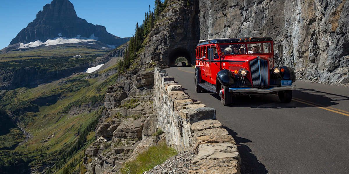 Mountain Majesty Red Bus Tour