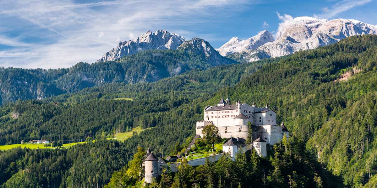 Castles, waterfalls, and cycling through the Salzach Valley
