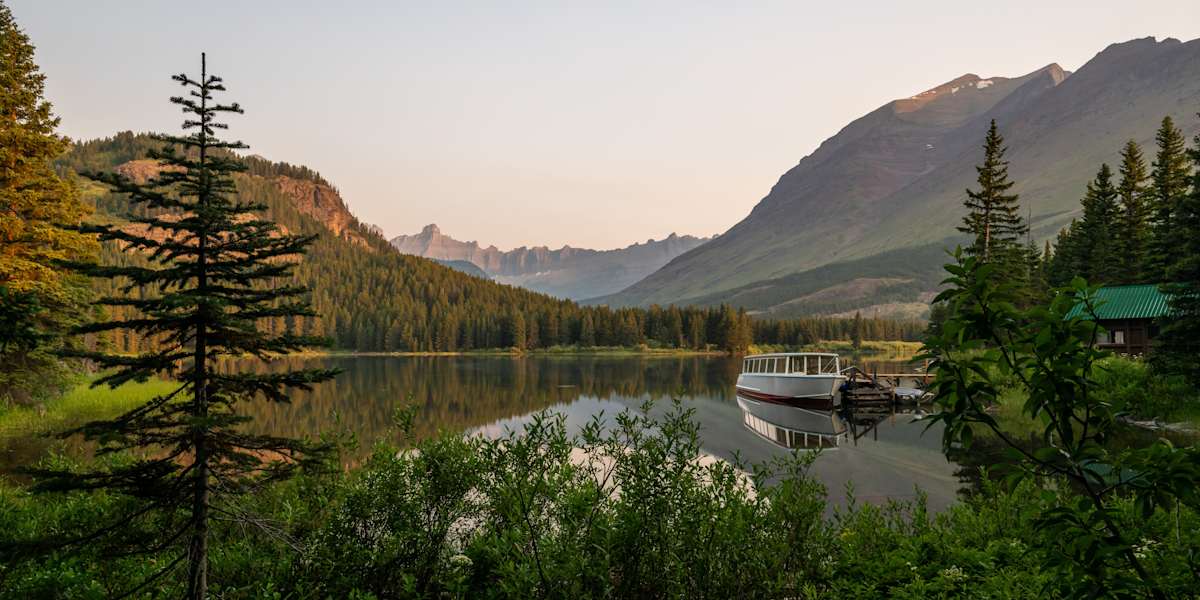 Saint Mary to Many Glacier via West Shore Road & Swiftcurrent Lake