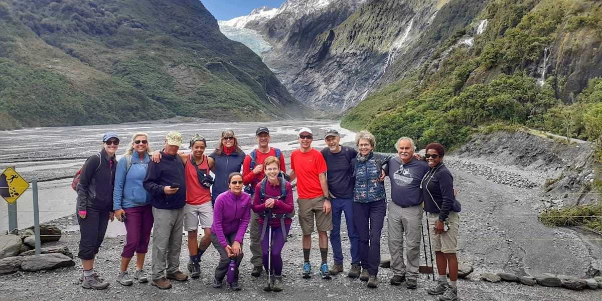 Hike in Franz Josef glacier country, stay in Makarora