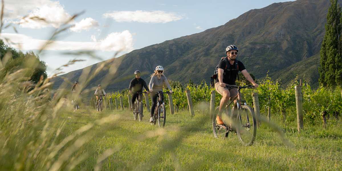 E-bike the Queenstown Trail and cross Lindis Pass