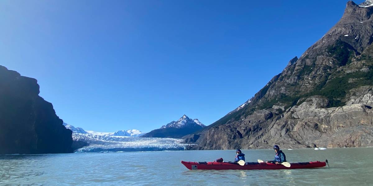 Explore Grey Glacier & Tyndall Glacier, Optional Lake Grey Kayaking