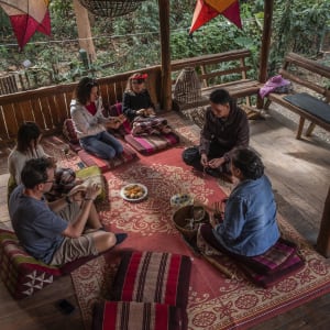 Luang Prabang aktiv erleben: activities: Bamboo Weaving