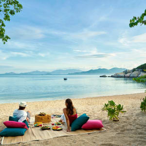 Six Senses Ninh Van Bay in Nha Trang:  Beach Picnic