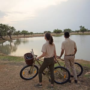 SUJÁN The Serai à Désert du Thar:  Bike tour