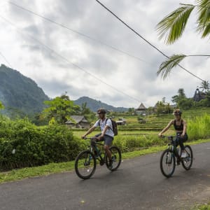 Wapa di Ume Sidemen in Ostbali:  Cycling