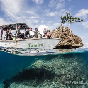 Misool Eco Resort in Sorong:  Diving Boat