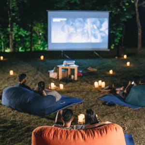 Avana Retreat in Mai Chau:  Garden Cinema