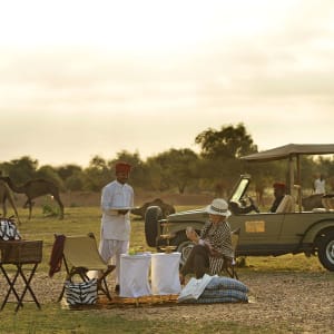 SUJÁN The Serai à Désert du Thar:  Jeep safari