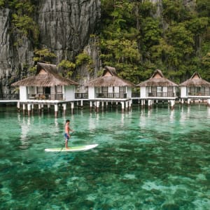 El Nido Resorts Miniloc Island in Palawan:  Kayaking