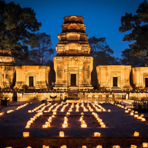 Amansara à Siem Reap:  New Year Eve Temple dinner