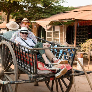 Monde aquatique du Cambodge de Siem Reap: activities: Oxcart Ride