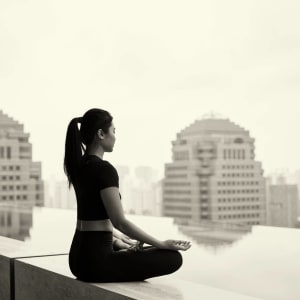 COMO Metropolitan Singapore à Singapour:  Pool Meditation