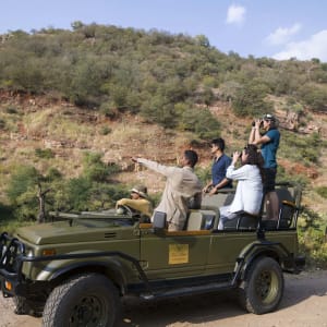 The Oberoi Vanyavilas Wildlife Resort in Ranthambore:  Safari