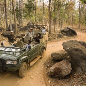 Baghvan, A Taj Safari in Pench:  Safari Jeep 4x4 
