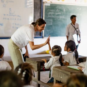 Monde aquatique du Cambodge de Siem Reap: activities: School Visit
