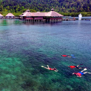 Gayana Marine Resort à Kota Kinabalu:  Snorkeling