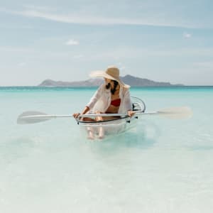 Amanpulo in Palawan:  Watersport Kayak