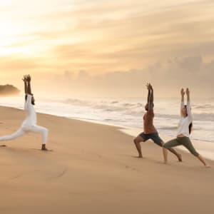 Kayaam House in Tangalle:  Yoga at the beach