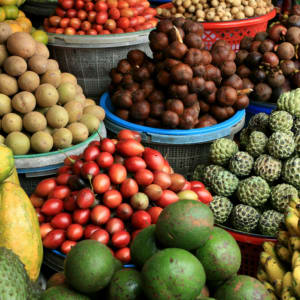 Bali authentique et parc des papillons à Sud de Bali: Bali fruit market 