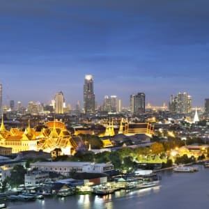 Chao Phraya by Night in Bangkok: Bangkok