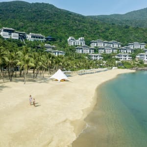 InterContinental Danang Sun Peninsula Resort:  A Morning Private Beach Stroll
