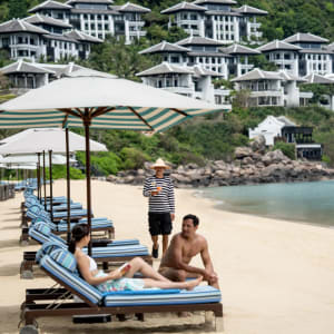 InterContinental Danang Sun Peninsula Resort:  All-day beach service