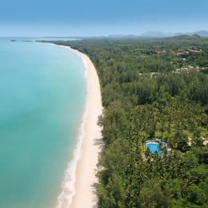 OUTRIGGER Khao Lak Beach Resort:  Areal View Beach