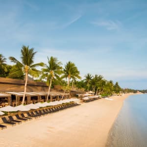 Bandara Spa Resort & Pool Villas in Ko Samui:  Beach