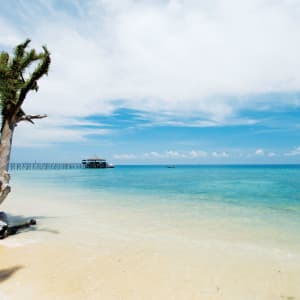 JapaMala Resort à Île Tioman:  Beach