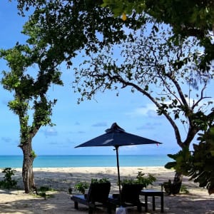 Bangsak Village in Khao Lak:  Beach