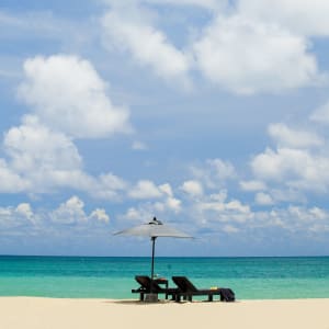 Bangsak Village in Khao Lak:  Beach