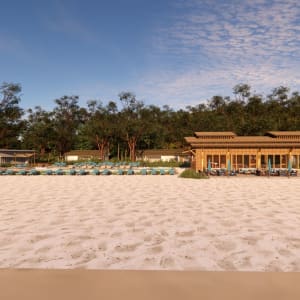 OUTRIGGER Phi Phi Island Resort in Ko Phi Phi:  Beach & Beachfront Restaurant