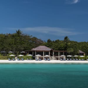 Amanpulo in Palawan:  Beach Club