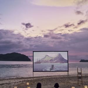El Nido Resorts Pangulasian Island à Palawan:  Beach Movie Night