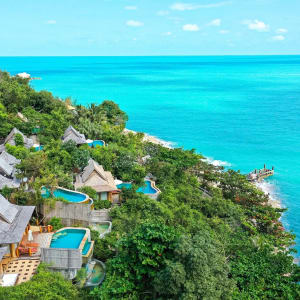 Santhiya Koh Phangan Resort & Spa à Ko Phangan:  Bird Eye View