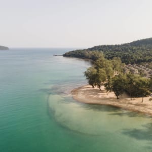 JATI Koh Russey:  Crystal clear water and beach