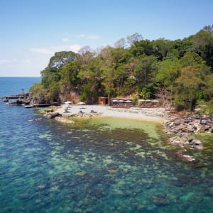 Six Senses Krabey Island in Koh Krabey:  Main beach