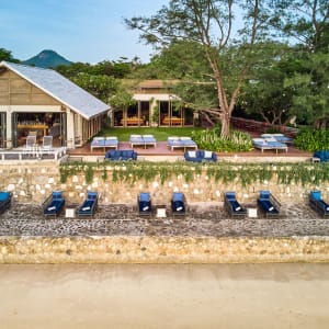 Let's Sea Hua Hin Al Fresco Resort:  Main Beach & Beach Restaurant