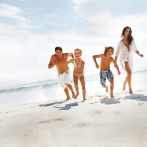 SAii Laguna Phuket:  OLR_Family Running on Beach_HR_CMYK