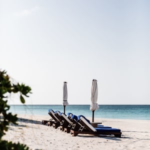 Amanpulo in Palawan:  Sun Loungers