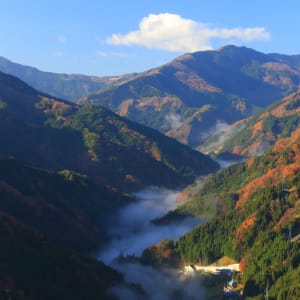 Circuits en voiture de location «Shikoku magique» de Osaka: Beautiful landscape of Iya Valley on Shikoku