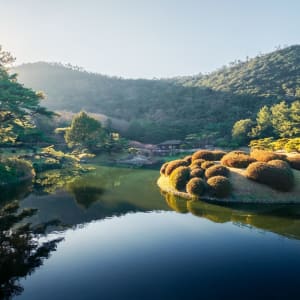 Circuits en voiture de location «Shikoku magique» de Osaka: Beautiful Ritsurin Garden in Takamatsu
