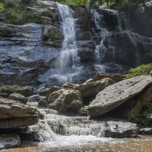 Les beautés naturelles du nord du Laos avec Trekking de Luang Prabang: Beautiful Tad Mok waterfall