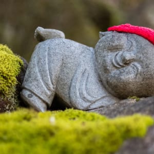 Contrastes du Japon de Tokyo: Buddhist statues at Daisho-in Temple